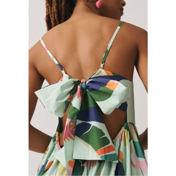 FARM Rio x Anthropologie Tie Back Maxi Dress - Picture 12 of 13